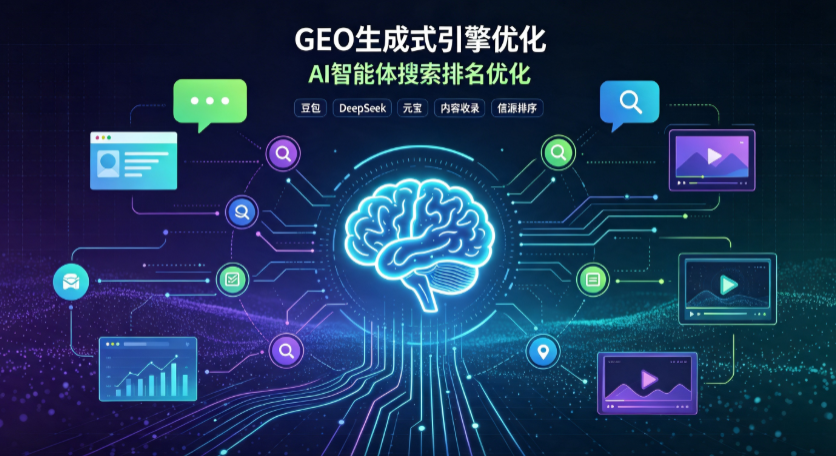 钟楼区GEO 浪潮来袭：生成式引擎优化崛起，创作者争抢豆包、DeepSeek、元宝智能体流量入口