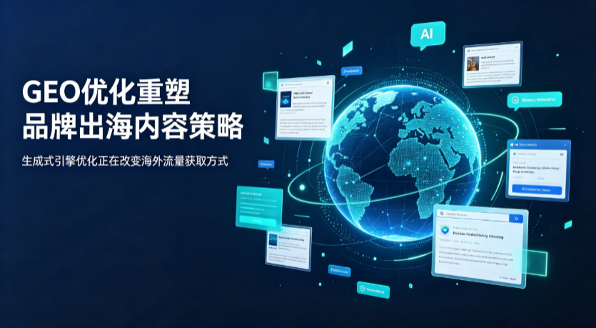 钟楼区AI 时代 GEO 兴起，品牌出海内容策略迎来重大调整